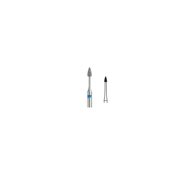 Fresa Diamante Flama Larga Mi Friction Grip 1.4 mm 5Pz P23 D 271-014 - producto dental BIGtree