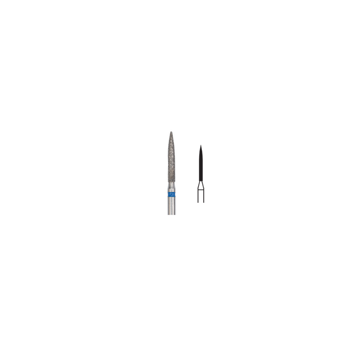 Fresa Diamante Flama Md Friction Grip 1.0 mm 5Pz P18 D 250-010
