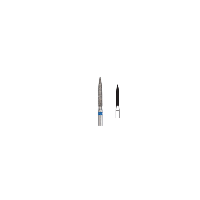 Fresa Diamante Flama Md Friction Grip 1.4 mm 5Pz P18 D 250-014