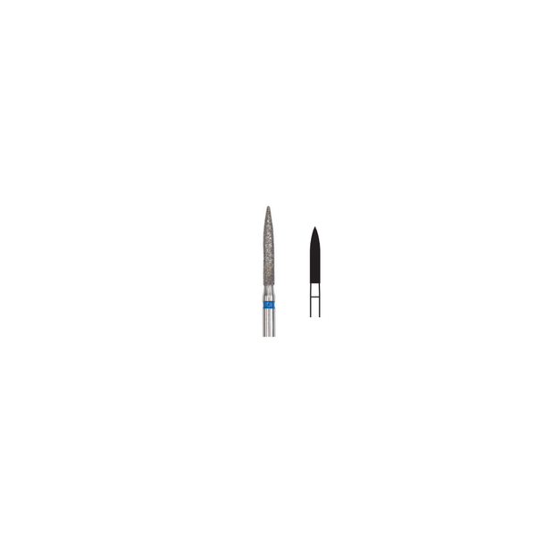 Fresa Diamante Flama Md Friction Grip 1.8 mm 5Pz P18 D 250-018 - producto dental BIGtree