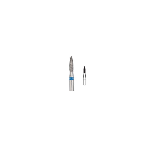 Fresa Diamante Flama Xch Friction Grip 1.2 mm 5Pz P17 D 247-012 - producto dental BIGtree