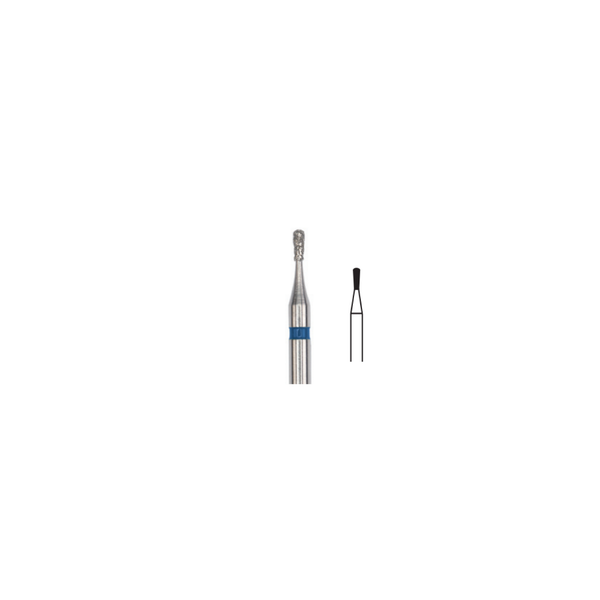 Fresa Diamante Pera Corta Friction Grip 1.0 mm 5Pz P16 D 233-010 - producto dental BIGtree