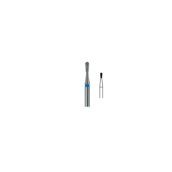 Fresa Diamante Pera Tc Friction Grip 1.2 mm 5Pz P25 D 238-012 - producto dental BIGtree