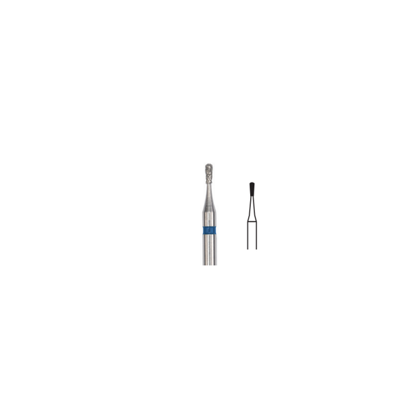 Fresa Diamante Pera Xch Friction Grip 0.9 mm 5Pz P16 D 237-009 - producto dental BIGtree