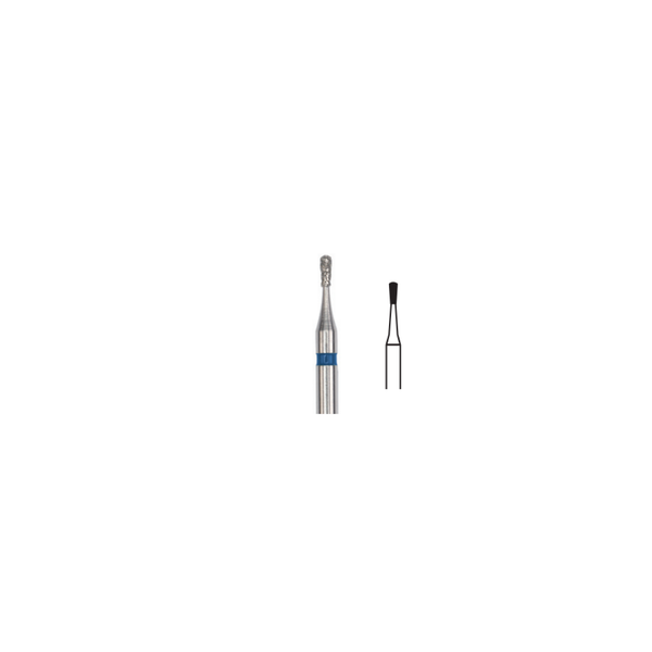Fresa Diamante Pera Xch Friction Grip 1.0 mm 5Pz P16 D 237-010 - producto dental BIGtree