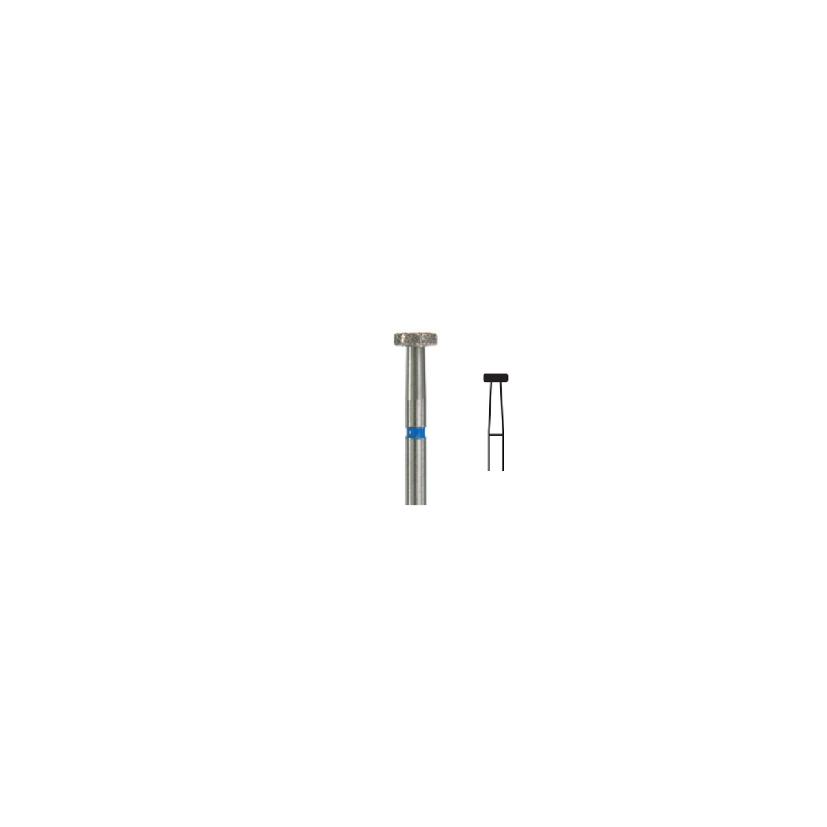 Fresa Diamante Rueda Friction Grip 2.7mm 5Pz P8 D 040-027 - producto dental BIGtree