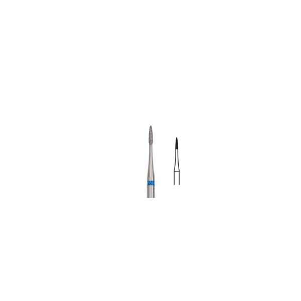Fresa Diamante Separacion Friction Grip 0.9 mm 5Pz P21 D 540-009 - producto dental BIGtree