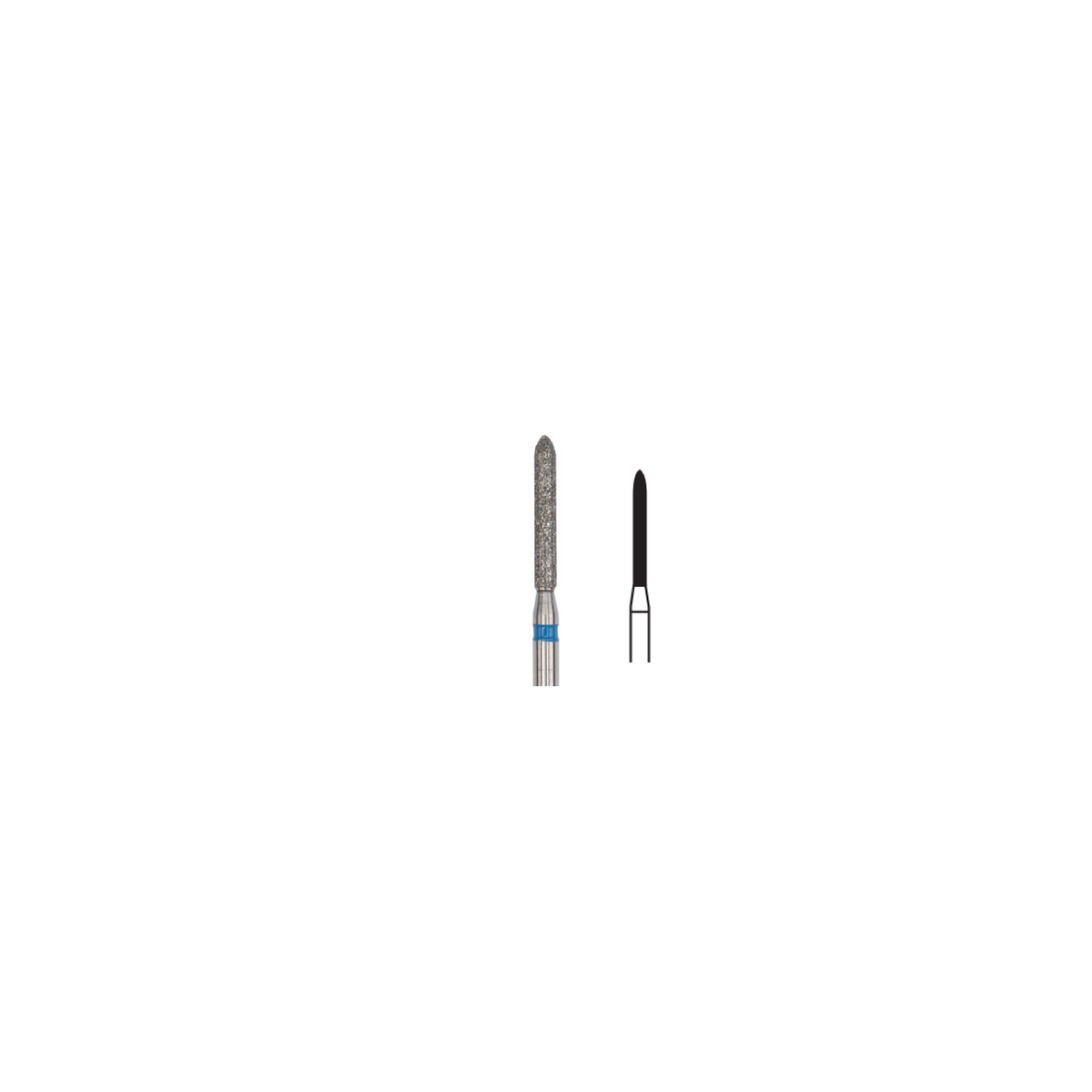 Fresa Diamante Torpedo Gd Friction Grip 1.2 mm 5Pz P19 D 290-012 - producto dental BIGtree
