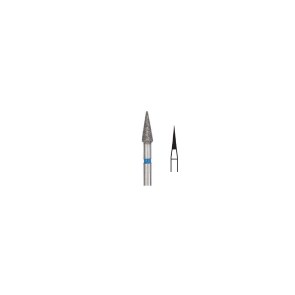 Fresa Diamante Tronco Conica Friction Grip 1.2 mm 5Pz P12 D 164-012 - producto dental BIGtree