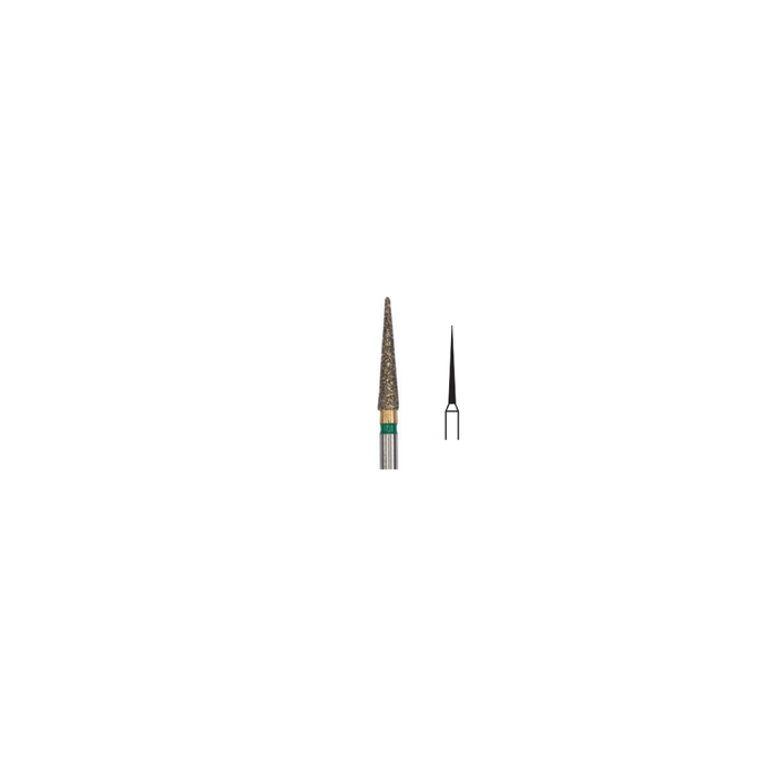 Fresa Piraña Aguja Gd Friction Grip 1.0 mm 2Pz P35 D 166-010