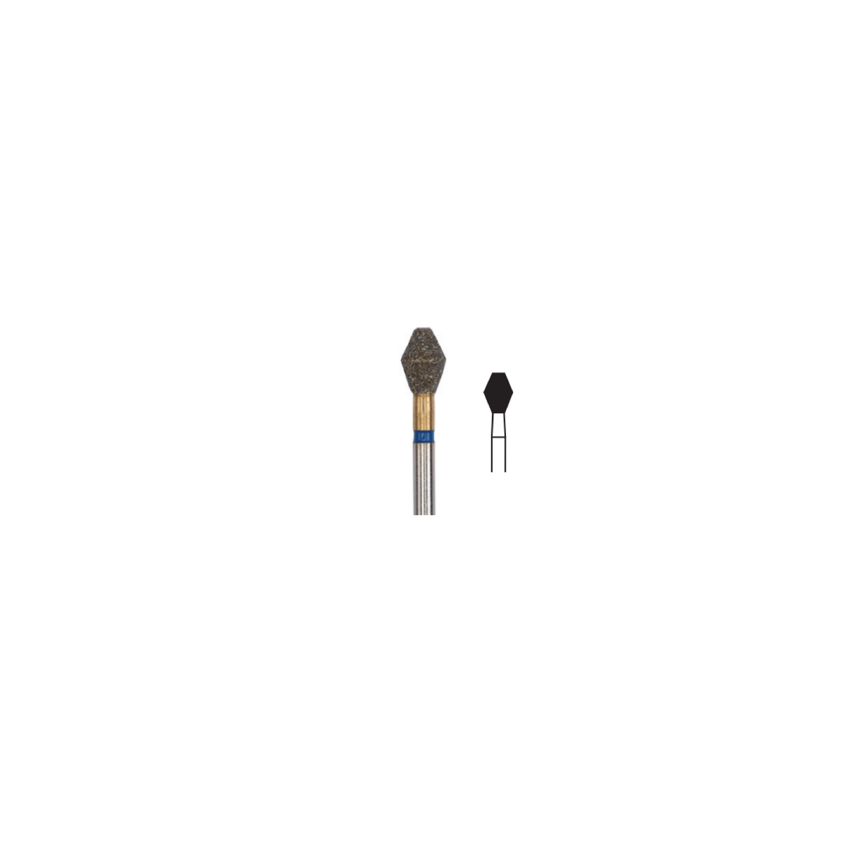 Fresa Piraña Barril Friction Grip 3.3 mm 2Pz P34 D 039-033 - producto dental BIGtree