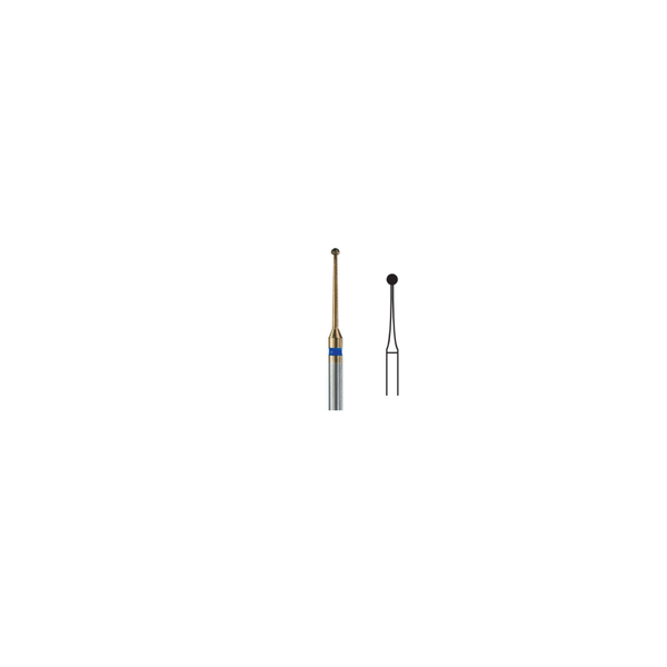 Fresa Piraña Bola Ch Friction Grip 1.6 mm 2Pz P38 D 697-016 - producto dental BIGtree