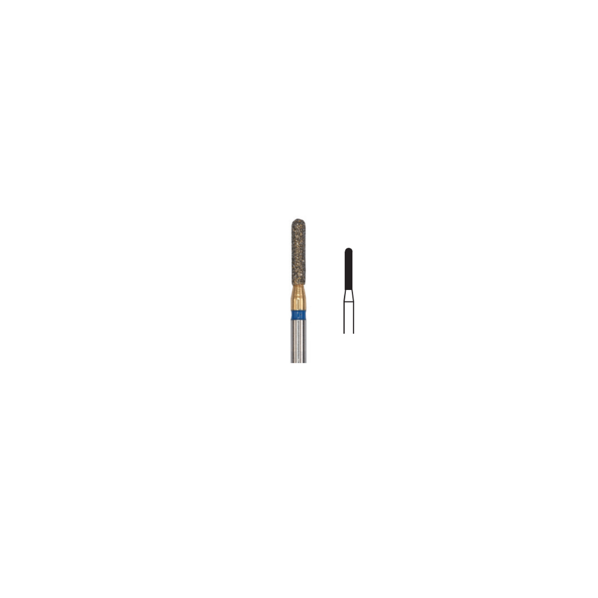 Fresa Piraña Cilindrica Red Friction Grip 1.2 mm 2Pz P35 D 140-012 - producto dental BIGtree