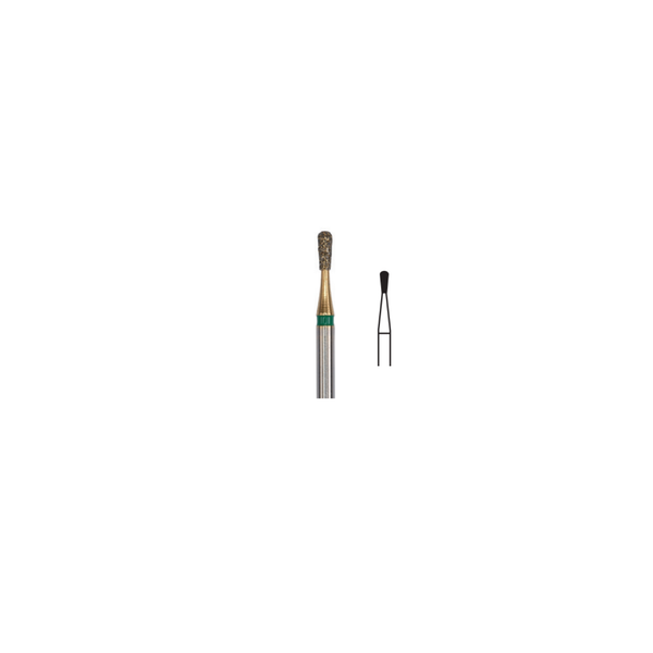 Fresa Piraña Pera Friction Grip 1.2 mm 2Pz P36 D 238-012 - producto dental BIGtree