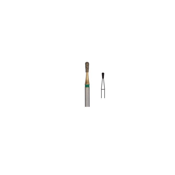 Fresa Piraña Pera Friction Grip 1.2 mm 2Pz P36 D 238-012