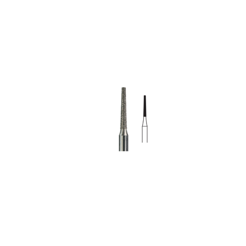 Fresa Royal Diamante 2 Capas Tronco Conica Punta Plana Ca 1.4 mm 6Pz P28 D 173-014