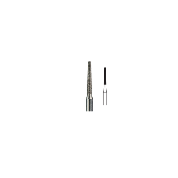 Fresa Royal Diamante 2 Capas Tronco Conica Punta Plana Ca 1.8 mm 6Pz P28 D 173-018 - producto dental BIGtree