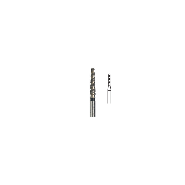 Fresa Turbo Laser Cilind Red Friction Grip 1.0 mm 2Pz P30 D 140-010 - producto dental BIGtree