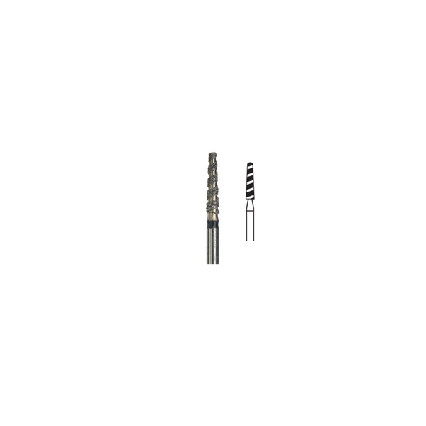 Fresa Turbo Laser Conica Red Friction Grip 1.8 mm 2Pz P30 D 198-018 - producto dental BIGtree