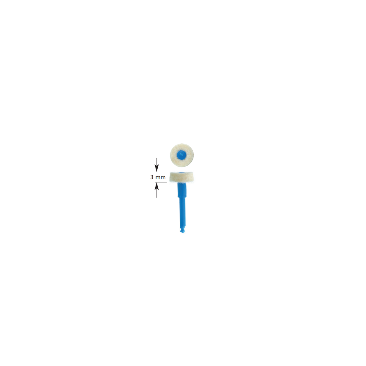 Pulidor Diafix-Oral 3 Mm 12Pz P45 D - producto dental BIGtree