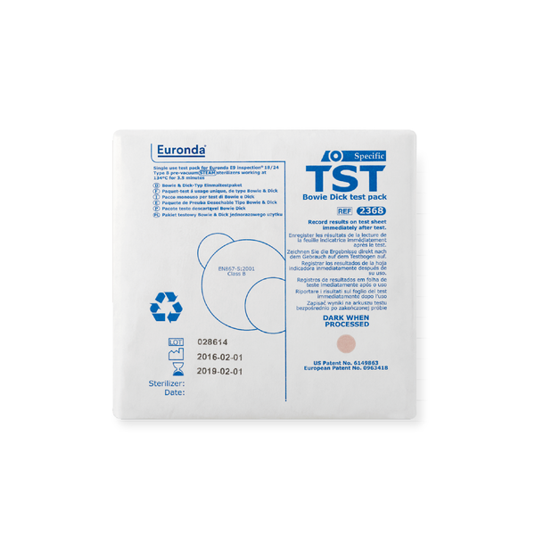 Bowie & Dick Test Prueba de Control Para Autoclave - producto dental BIGtree