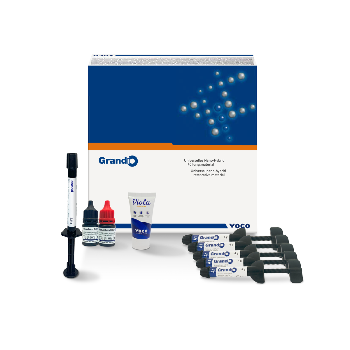 Grandio Set Jeringas 5 X 4 G + Futurabond Dc + Accesorios - producto dental BIGtree