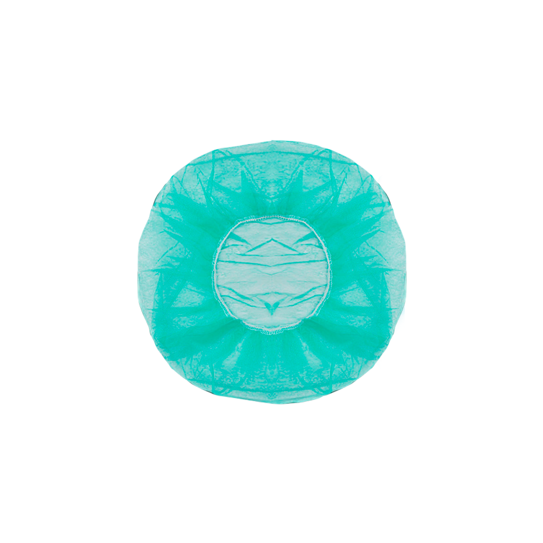 Gorro Con Elástico Verde C/100 Pz - producto dental BIGtree