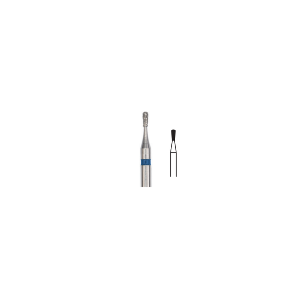 Fresa Diamante Pera Corta Friction Grip 1.2 mm 5Pz P16 D 233-012 - producto dental BIGtree