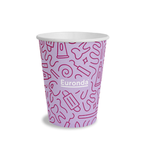 Vasos de Papel Graffiti Caja C/20 Paq C/50 Pz C/U