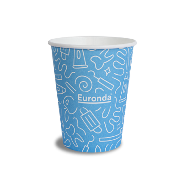 Vasos de Papel Graffiti Caja C/20 Paq C/50 Pz C/U - producto dental BIGtree