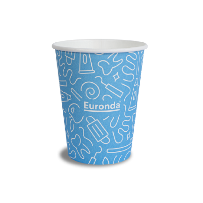 Vasos de Papel Graffiti Caja C/20 Paq C/50 Pz C/U