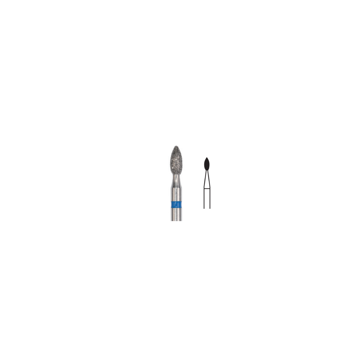 Fresa Diamante Balon Con Punta Friction Grip 1.4 mm 5Pz P18 D 257-014 - producto dental BIGtree