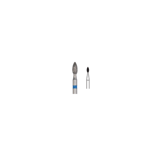 Fresa Diamante Balon Con Punta Friction Grip 1.4 mm 5Pz P18 D 257-014