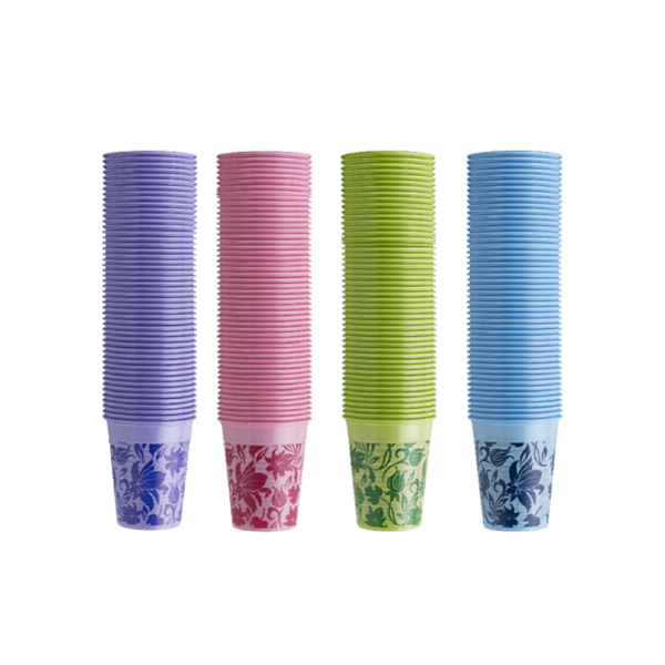 Vaso de Plastico Floral - producto dental BIGtree