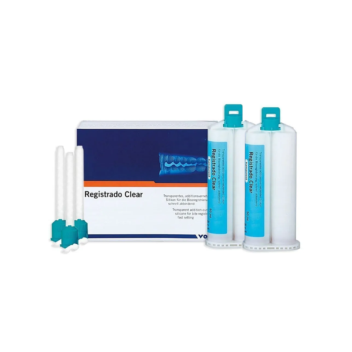 Registrado Clear Cartucho 2 X 50 Ml + Accesorios - producto dental BIGtree