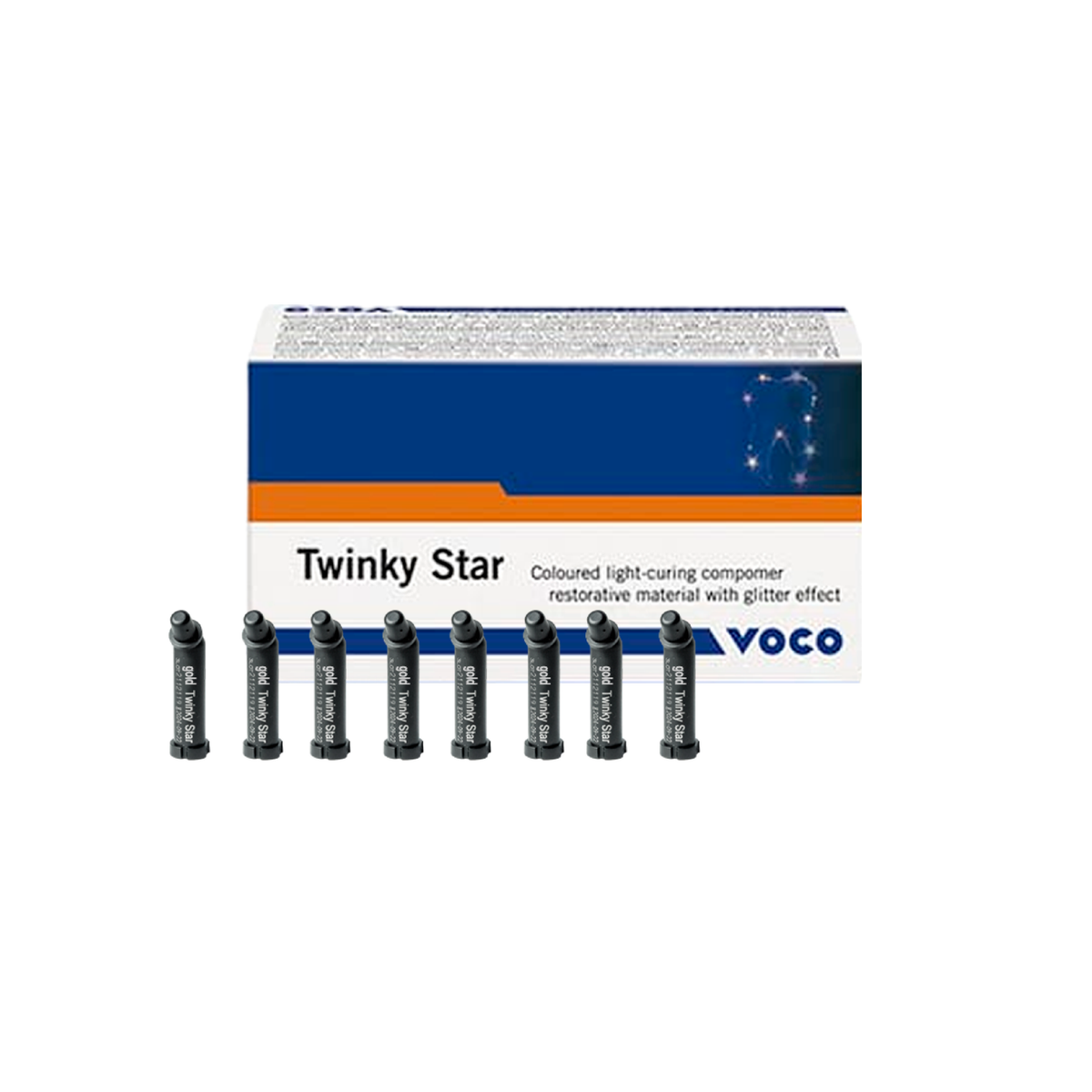 Twinky Star Caps 25 X 0.25 G - producto dental BIGtree